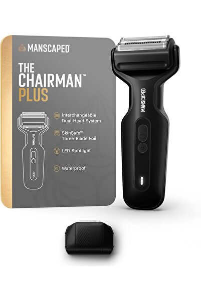 Manscaped The Chairman Plus Men's Electric Foil Face Shaver
