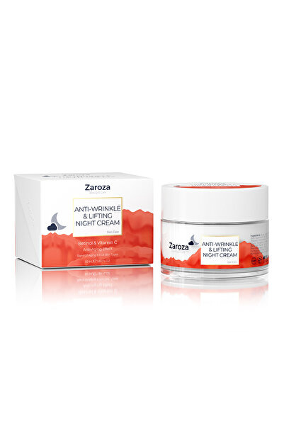 ZAROZA كريم ليلي مضاد للتجاعيد ومشد للبشرة