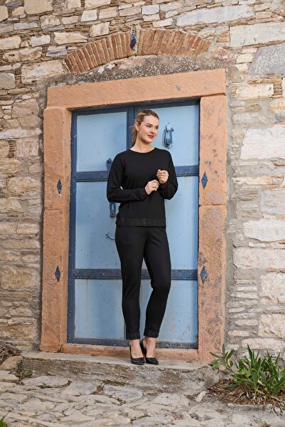 Cossy By Aqua Long Sleeve Printed 2-Piece Sports Set Cossybyaqua 26028-44