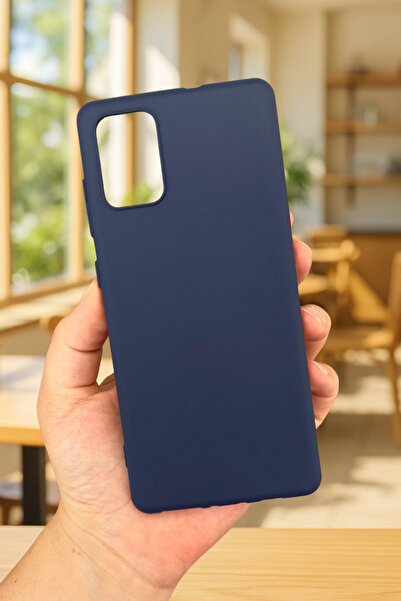 Vip Case Samsung Galaxy A51 Silikon Darbe Emici Klasik Korumalı Rubber Kılıf