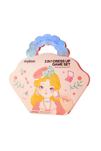 Mideer 3-in-1 Dress Up Game Princess Makeup Kit
