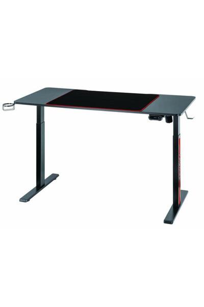 SERIOUX Electric Gaming Desk Elysium, 1400x600x730mm, Adjustable Height, Black