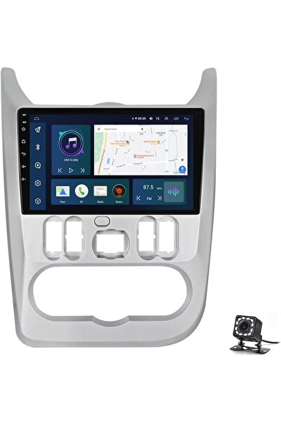 SHEZA STAR ستيريو سيارة أندرويد لسيارات رينو داستر لوجان 1 سانديرو لادا 2009-2015 2+32 جيجابايت كاميرا AHD