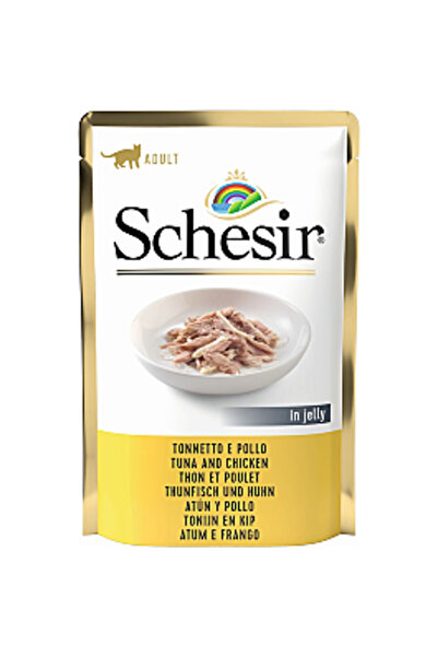 Schesir Cat Plic cu Ton si Pui 85 g