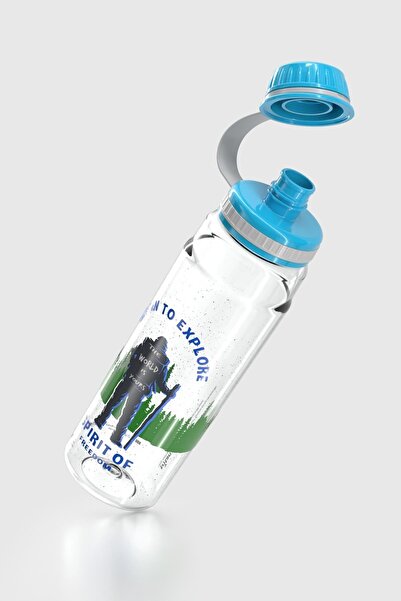 Renga Ege Begin Pattern 800 ml Tritan Flask 912069 Blue