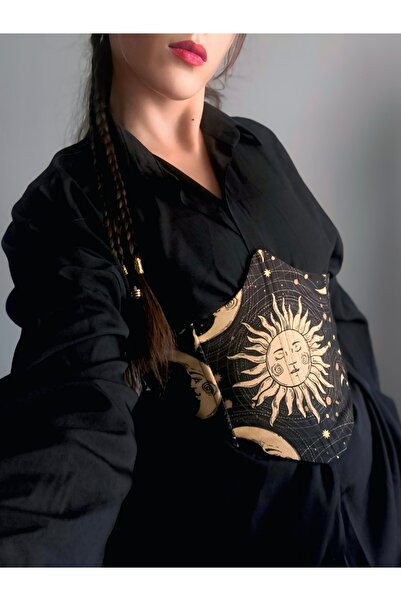 Pinn Corset de talie pentru femei cu model astrologic