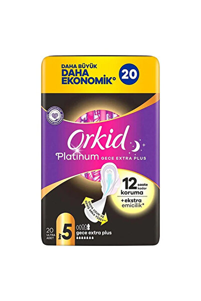 My Reality Fashion Orki.D Ultra Platinum Night Extract Plus Pad 20 Pieces