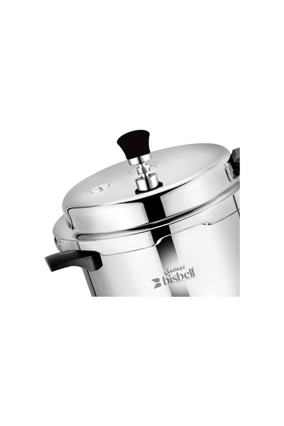 Bisbell Stainless Steel Pressure Cooker Induction Base,5ltr,Durable and Fast Heat Distribution,BB2096