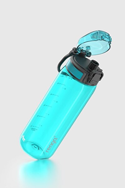 Renga Rybo-X Scale Patterned 630 ml Tritan Flask 912161 Blue