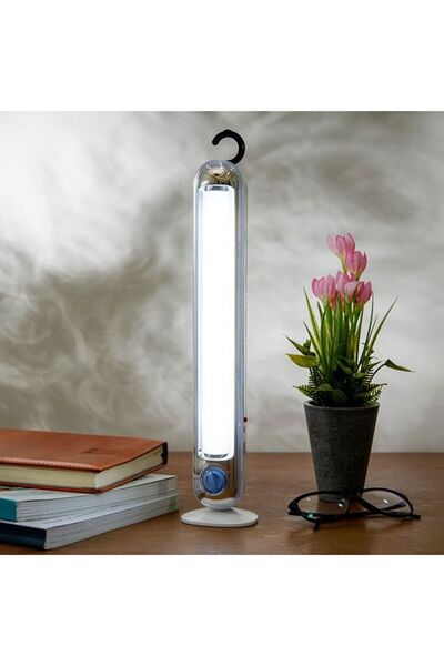 Geepas Rechargeable LED Lantern, Light Dimmer, 30pcs LED| 15hrs Working Time- GE51035