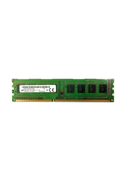 Micron Memorie de 4 GB, DIMM, DDR3 2Rx8 PC3-12800U 1600 MHz, vrac