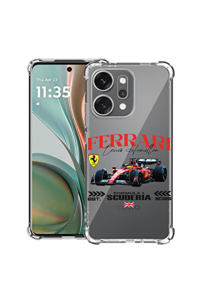 bestcase Carcasă antișoc pentru OPPO Reno 14 5G cu design Ferrari Scuderia, 2...