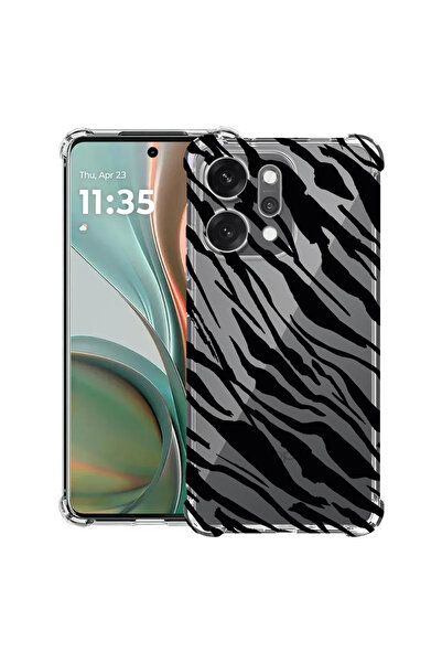 bestcase Husă antișoc pentru OPPO Reno 14 5G cu model zebră, 2052057 AS 1059