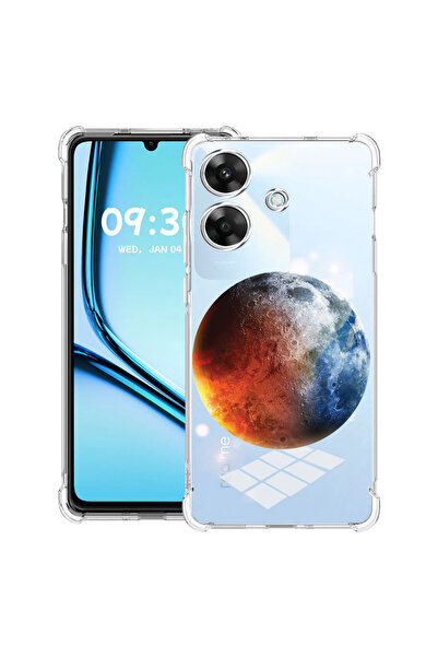 bestcase Carcasă antișoc pentru Realme Note 60 / Note 60X cu design Earth, 20...