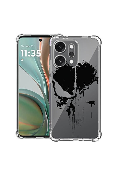 bestcase Carcasă antișoc pentru OPPO Reno 14 5G cu design Punisher, 2052057 A...