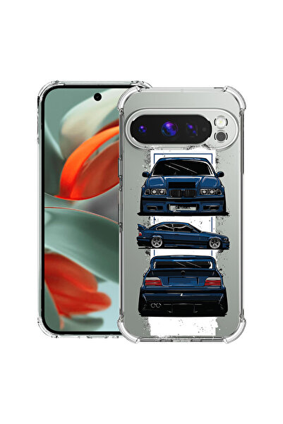 bestcase Carcasă antișoc pentru Google Pixel 10 Pro XL cu design BMW E36, 205...