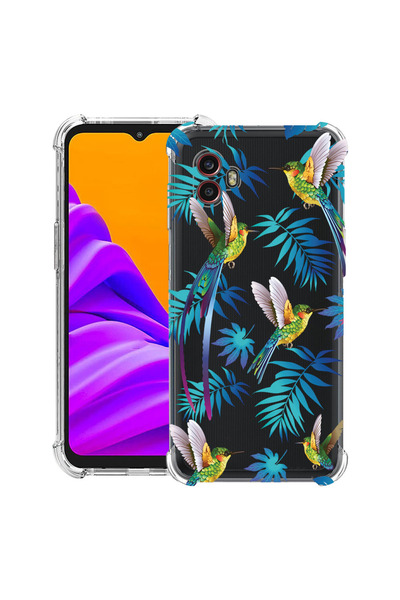 bestcase Husă antișoc pentru Samsung Galaxy Xcover 7 Pro cu design Wild Tropical, 2052051 AS 186
