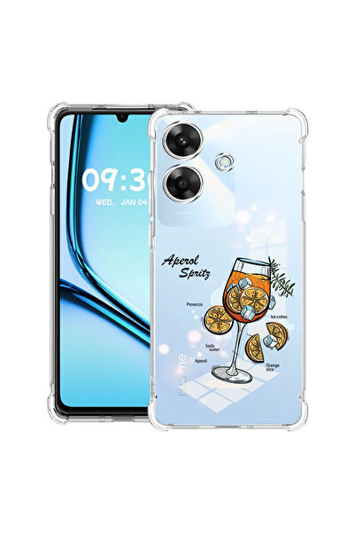bestcase Carcasă antișoc pentru Realme Note 60 / Note 60X cu design Aperol Sp...