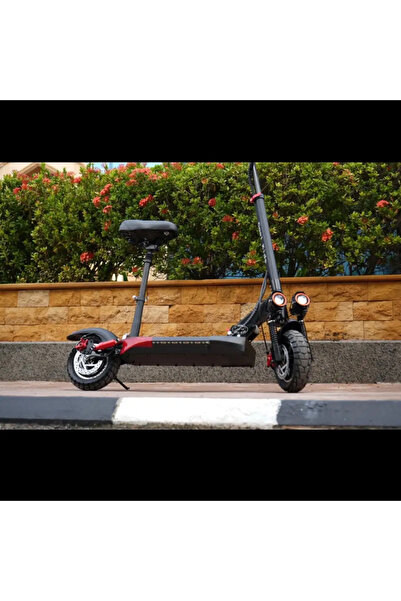 CA ALWKEEL سكوتر الوحش الكهربائي 48 فولت باللونين الأحمر والأسود
