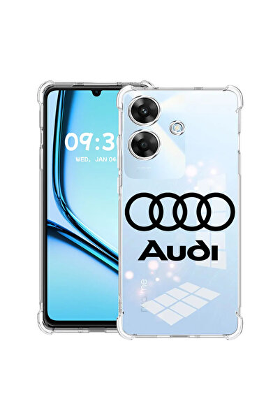 bestcase Удароустойчив калъф за Realme Note 60 / Note 60X с дизайн Audi, 2052...