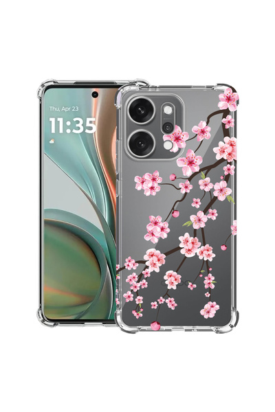bestcase Husă antișoc pentru OPPO Reno 14 5G cu design Japan Cherry tree, 205...