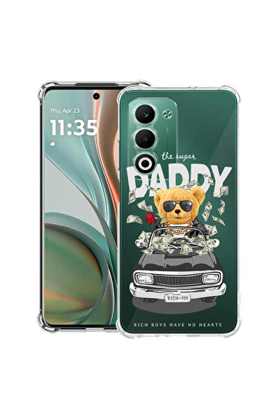 bestcase Husă antișoc pentru OPPO A5 5G cu design Daddy Teddy Bear, 2052056 A...