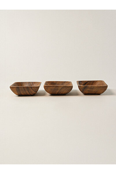 Minihol Avena 3'lü Akasya Kase Seti