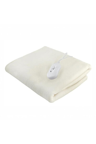 KESNUP Ηλεκτρική κουβέρτα 150 x 80 cm με τηλεχειριστήριο Λευκό