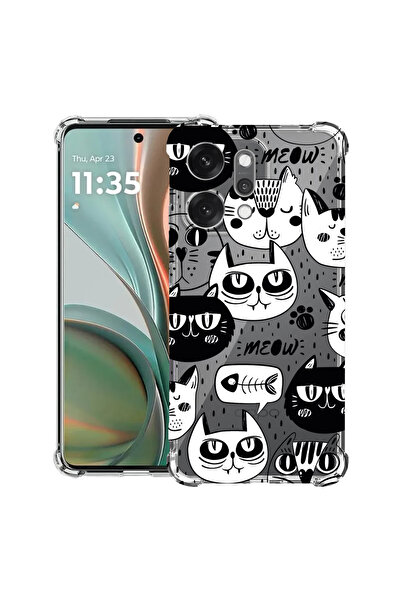 bestcase Husă antișoc pentru OPPO Reno 14 5G cu design Cool Cats, 2052057 AS ...