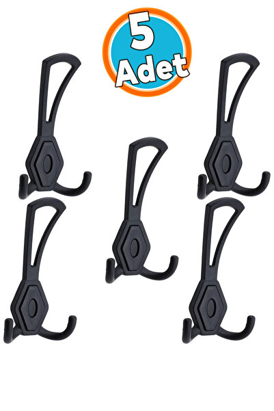 NZB 5 ADET Askı Dolap Askılık Askılığı Banyo Mutfak Askısı Duvar Kapı Arkası ...