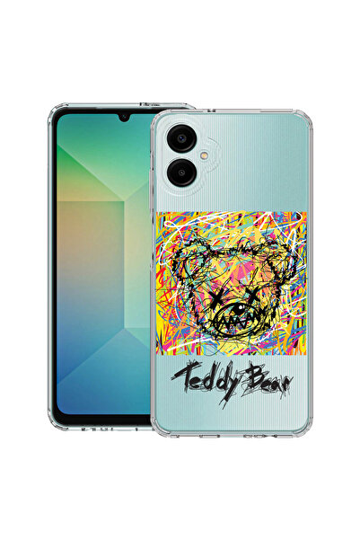 bestcase Husă antișoc pentru Samsung Galaxy A07 4G cu design ursuleț de pluș ...
