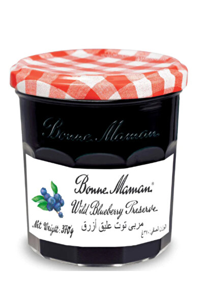 Bonne Maman مربى التوت الأزرق (370 جم) × 4 قطع