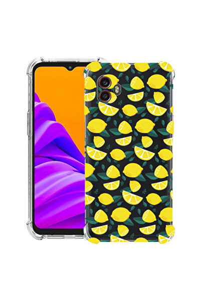 bestcase Удароустойчив калъф за Samsung Galaxy Xcover 7 Pro с дизайн с лимоно...