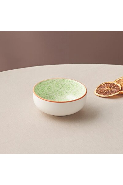 Karaca Floral Round, Snack Bowl, 10cm, Green