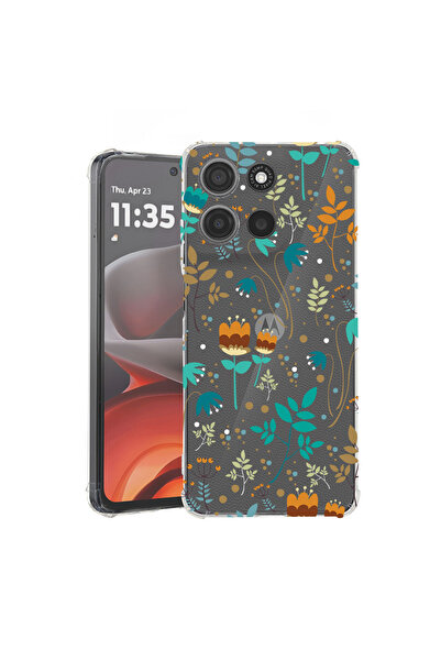 bestcase Carcasă antișoc pentru Motorola Edge 60 Pro cu design Flori de primăvară, 2052054 AS 28