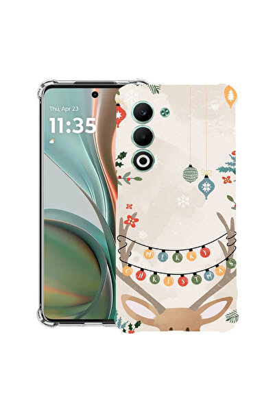 bestcase Husă antișoc pentru OPPO A5 5G cu design ren de Crăciun, 2052056 AS ...