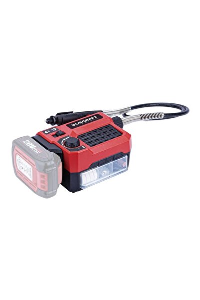 JollyMag Mini polizor cu accesorii, 20V Li-ion (acumulator neinclus), Worcraft