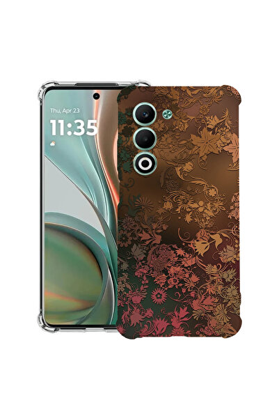 bestcase Husă antișoc pentru OPPO A5 5G cu design Golden Feathers, 2052056 AS...