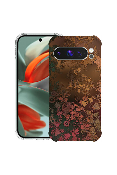 bestcase Husă antișoc pentru Google Pixel 10 Pro XL cu design Golden Feathers...