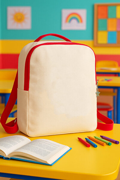 Pamusan Canvas Backpack Vip Red 25X32X10 cm