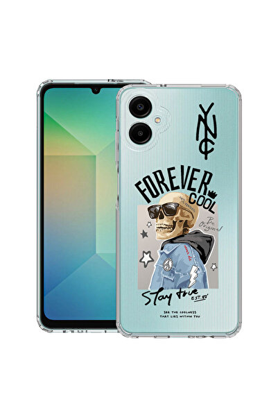 bestcase Husă antișoc pentru Samsung Galaxy A07 4G cu design Forever Cool Ske...