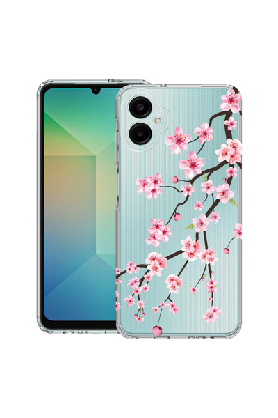 bestcase Husă antișoc pentru Samsung Galaxy A07 4G cu design Japan Cherry tre...