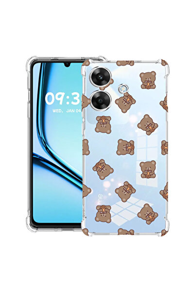 bestcase Carcasă antișoc pentru Realme Note 60 / Note 60X cu model ursuleț de...