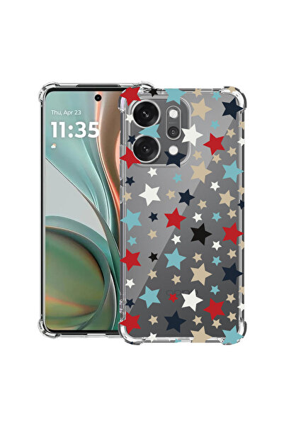 bestcase Husă antișoc pentru OPPO Reno 14 5G cu design stele, 2052057 AS 146