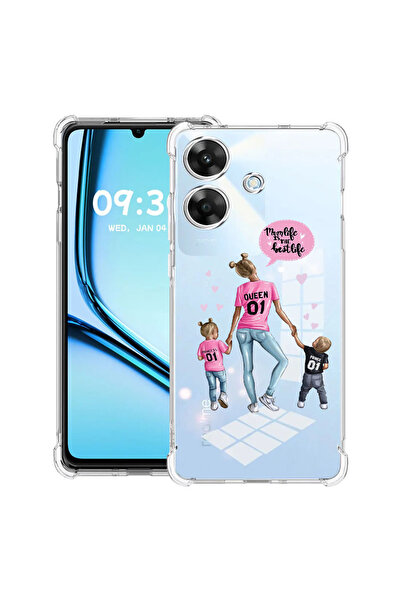 bestcase Husă antișoc pentru Realme Note 60 / Note 60X cu design Mom Life Boy...