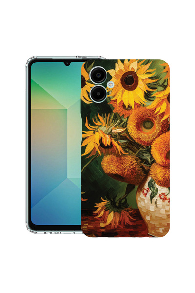 bestcase Husă antișoc pentru Samsung Galaxy A07 4G cu desenul „Sunflower Pain...