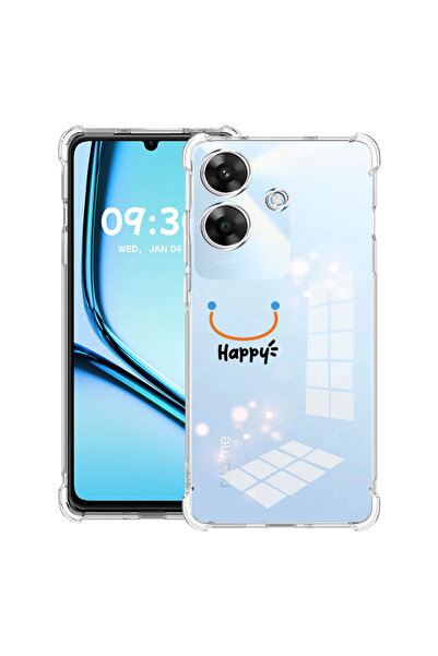 bestcase Carcasă antișoc pentru Realme Note 60 / Note 60X cu design Be Happy, 2052062 AS 1472
