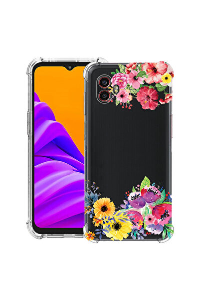 bestcase Husă antișoc pentru Samsung Galaxy Xcover 7 Pro cu design floral, 20...