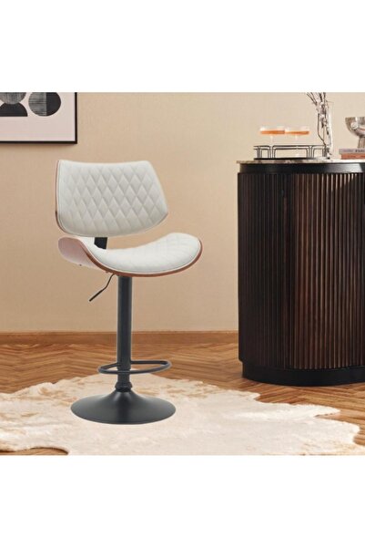 DEC4 كرسي بستم جلد بتصميم فريد وعصري