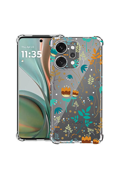 bestcase Carcasă antișoc pentru OPPO Reno 14 5G cu design Flori de primăvară,...
